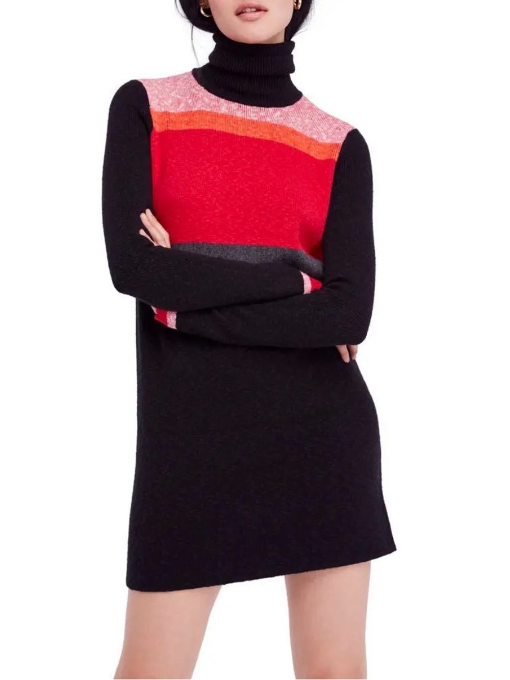 Free People Winter Break Sweater Dress size S